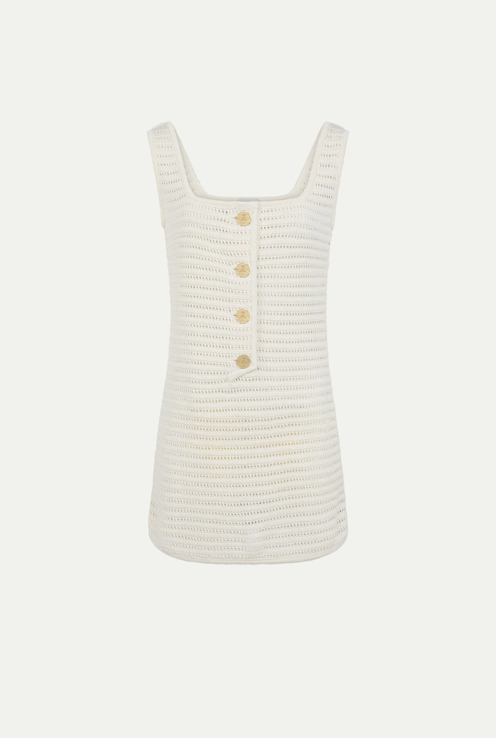 SIFLAG linen crochet dress