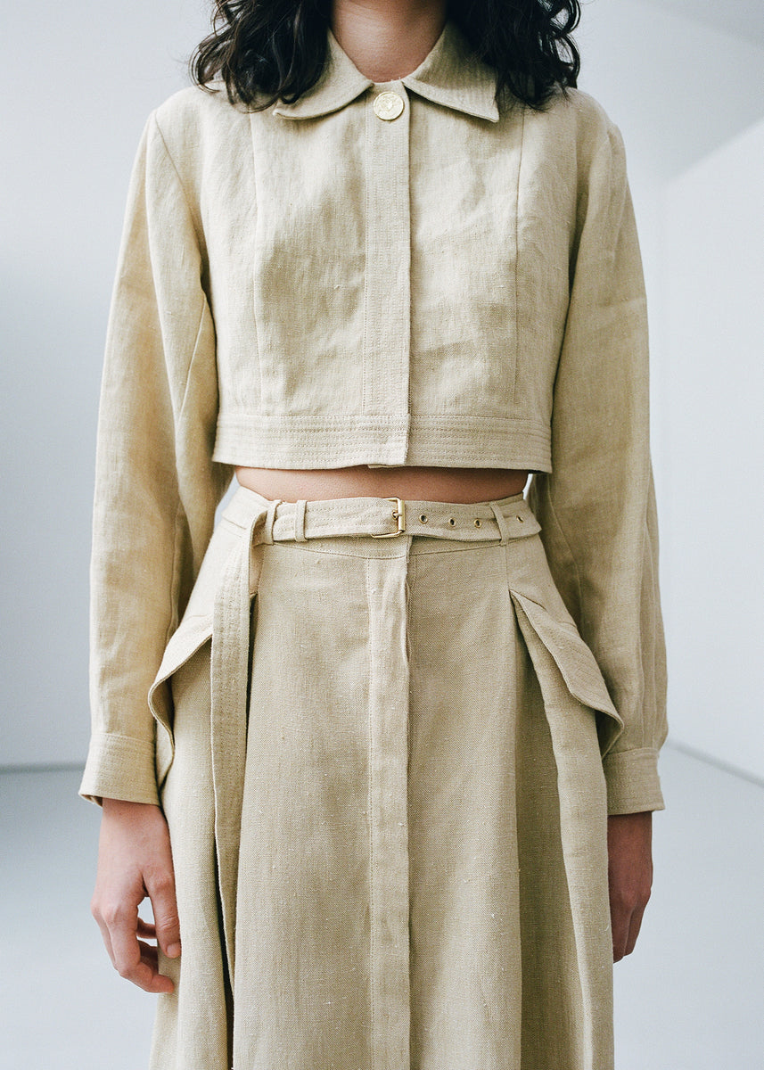 QAFTAH linen vest ( heavy version) – Le Kasha