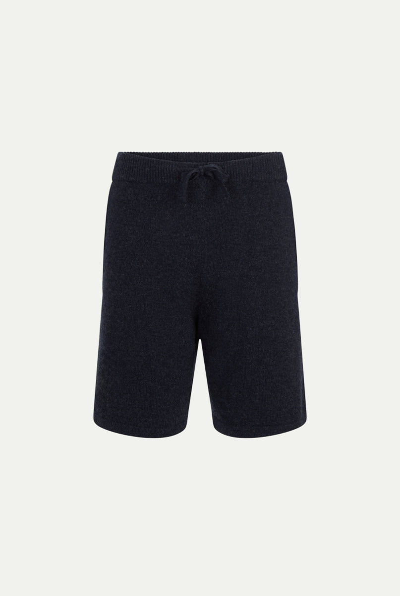 ■SATUR■ W Cashmere Blend Knit Shorts Classic Black SA243WT SATUR | 세터 | (W) 캐시미어 블렌드 니트 쇼츠 클래식 블랙