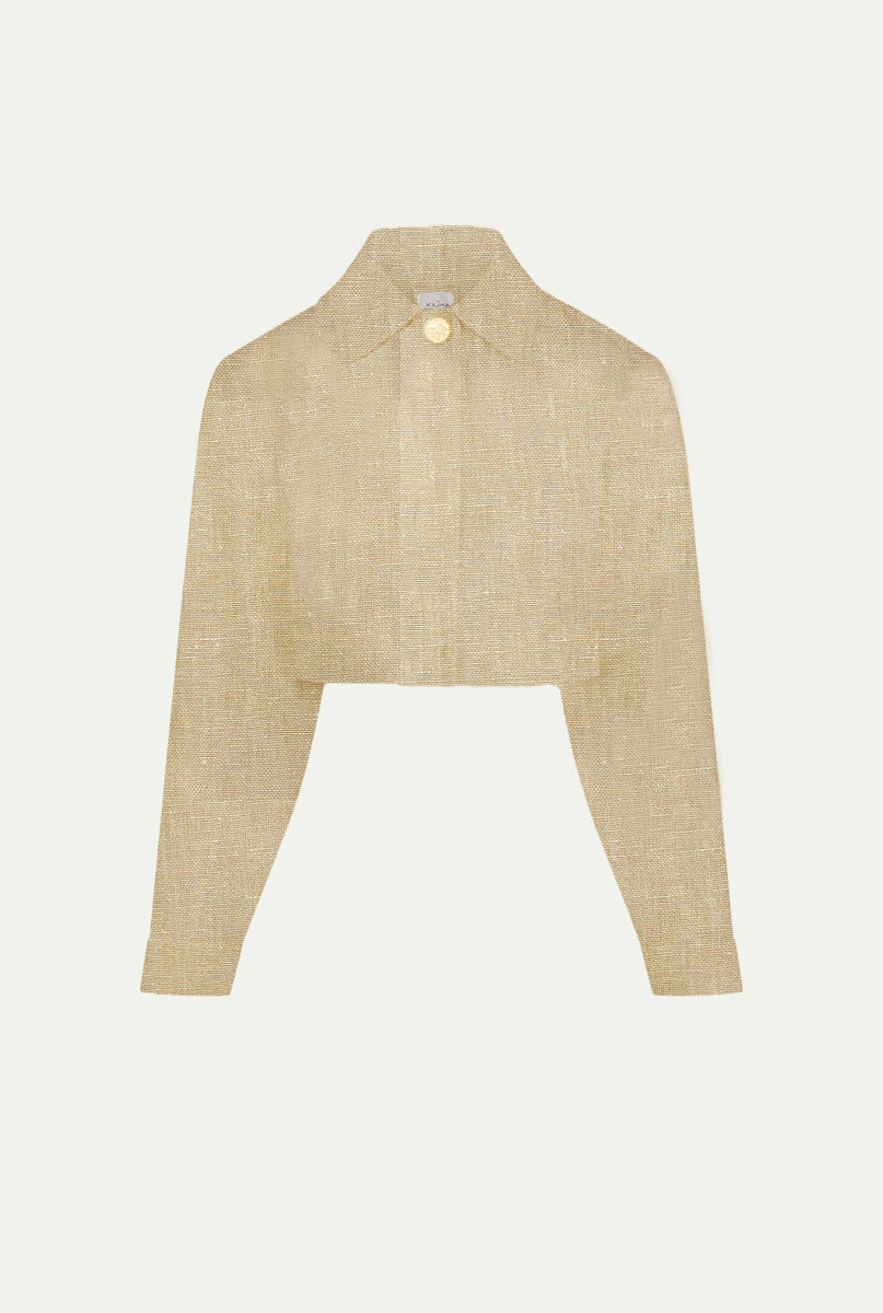 レア品 S.E.H KELLY VEST HEAVY LINEN Organic Linen Cotton Vest | EILEEN FISHER