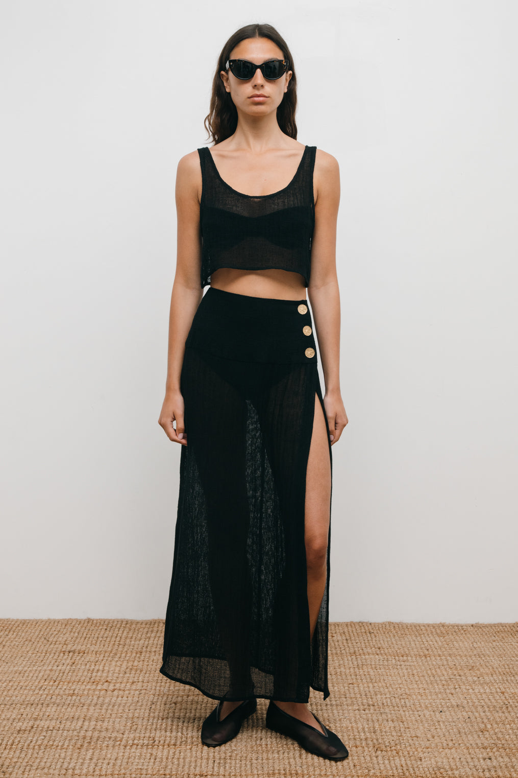 TAHTA linen top ( lin fin )