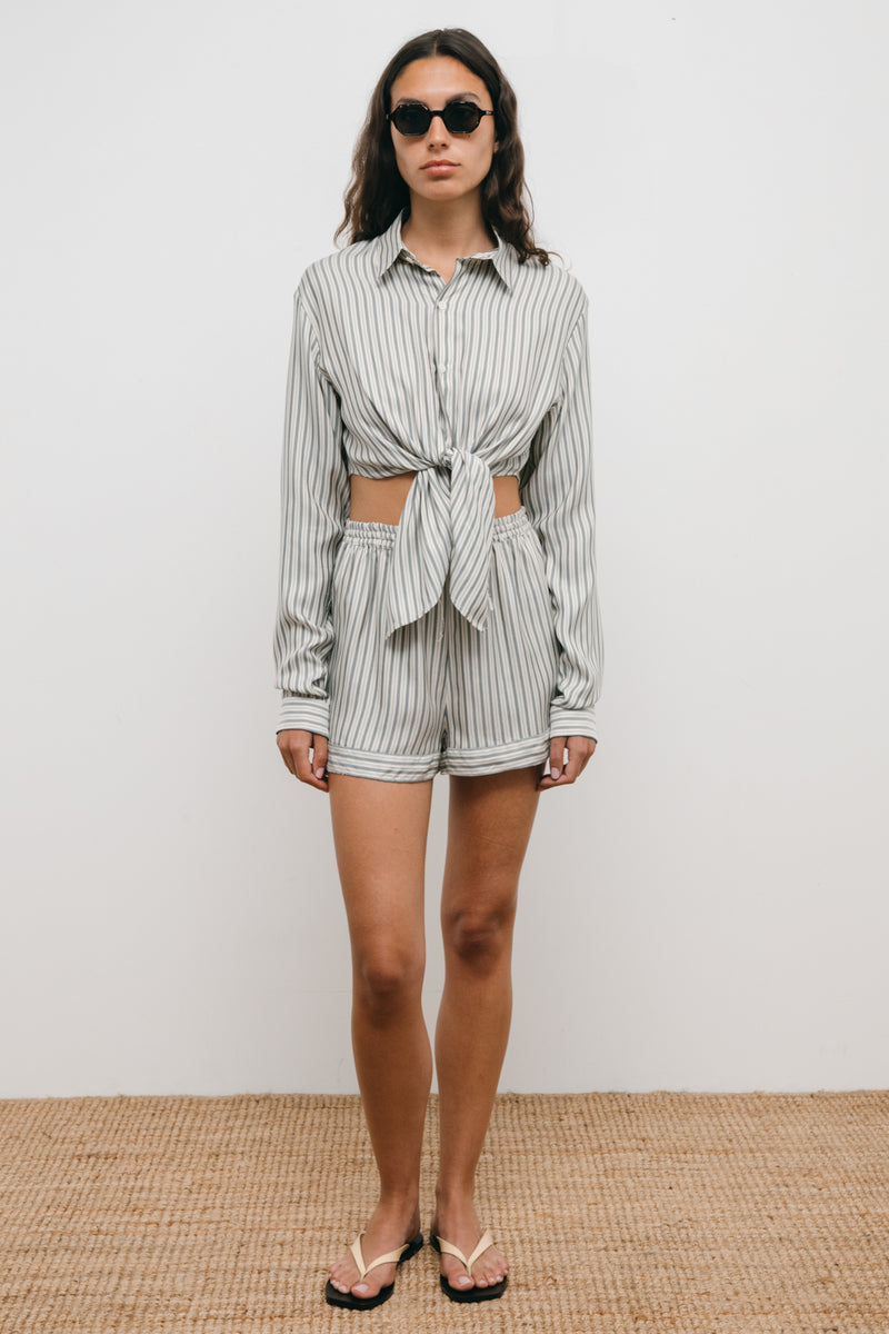 WENSU silk shorts – Le Kasha
