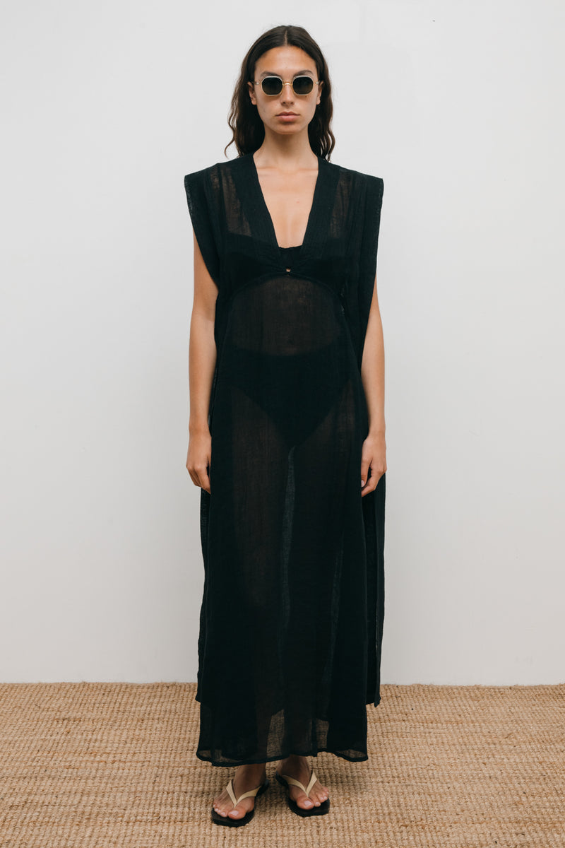 Women's Swim Cover-Up Maxi Caftan | LOVESTITCH
