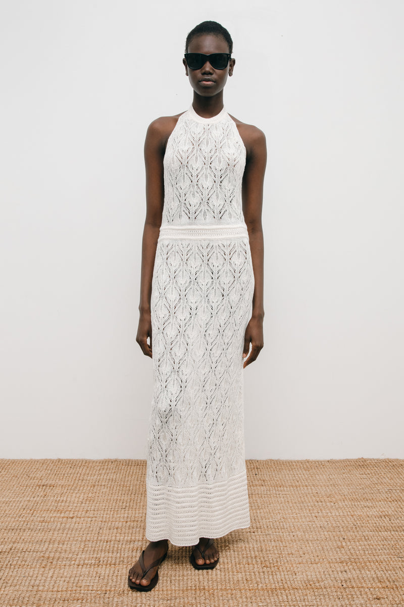 QYBLI linen crochet dress – Le Kasha