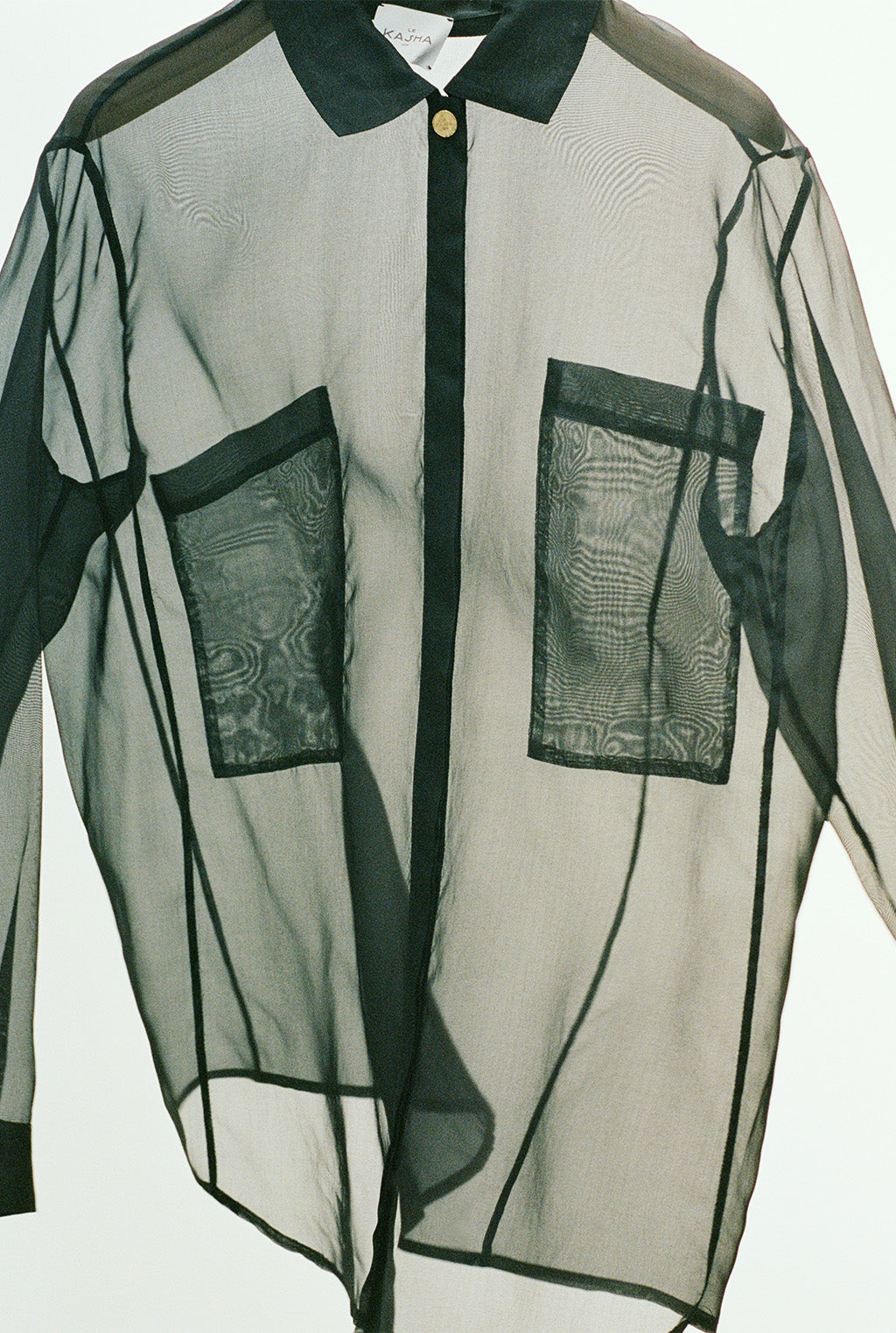 BARREA organza shirt