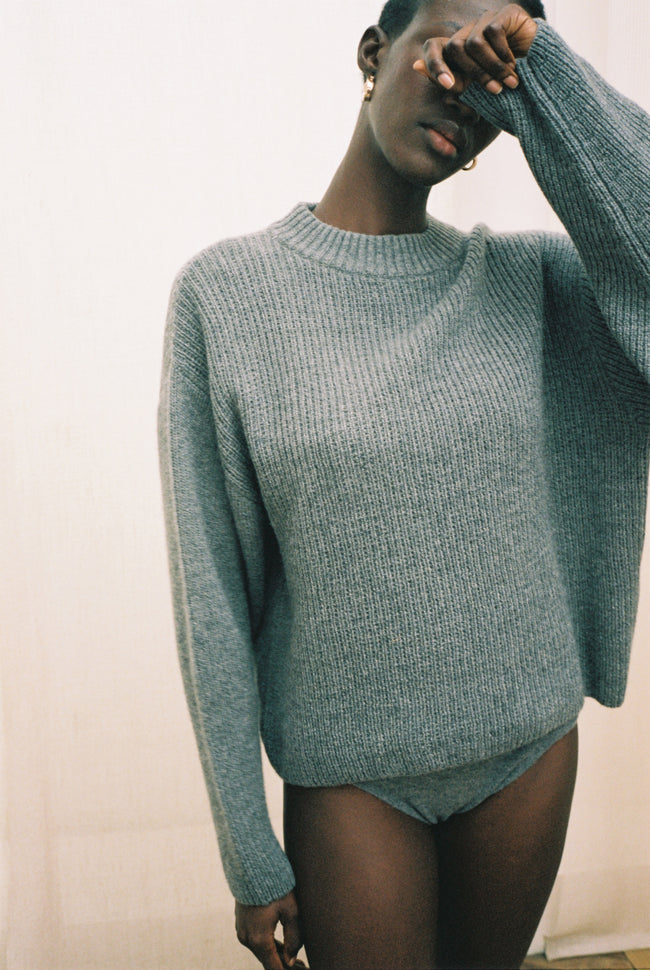 Cashmere sweater made from hotsell