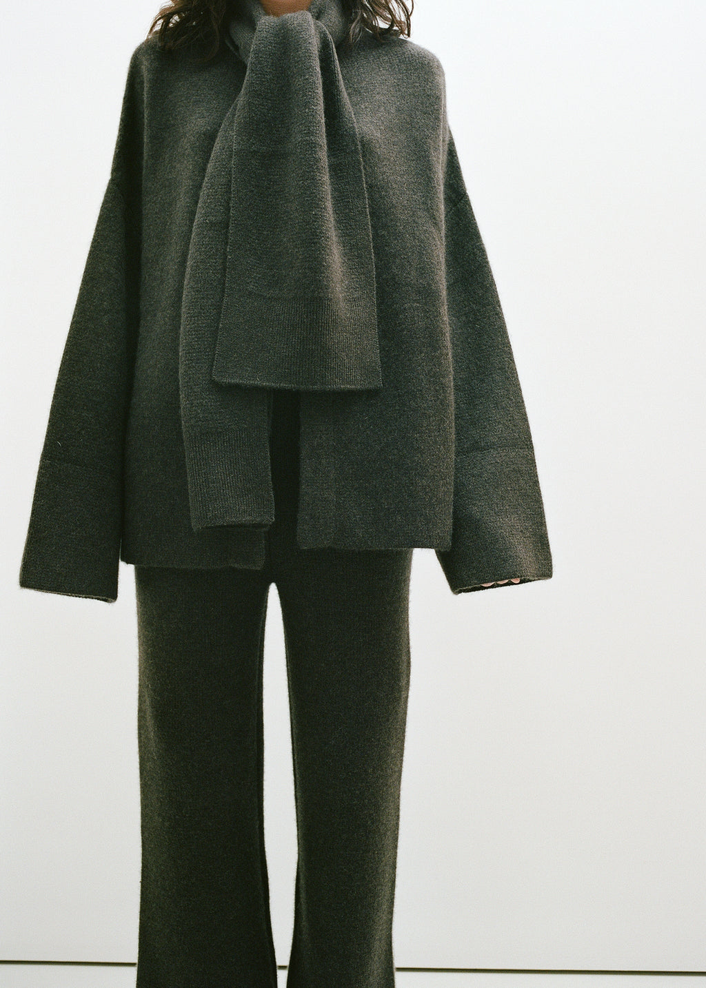 INDIA  brushed cashmere pant