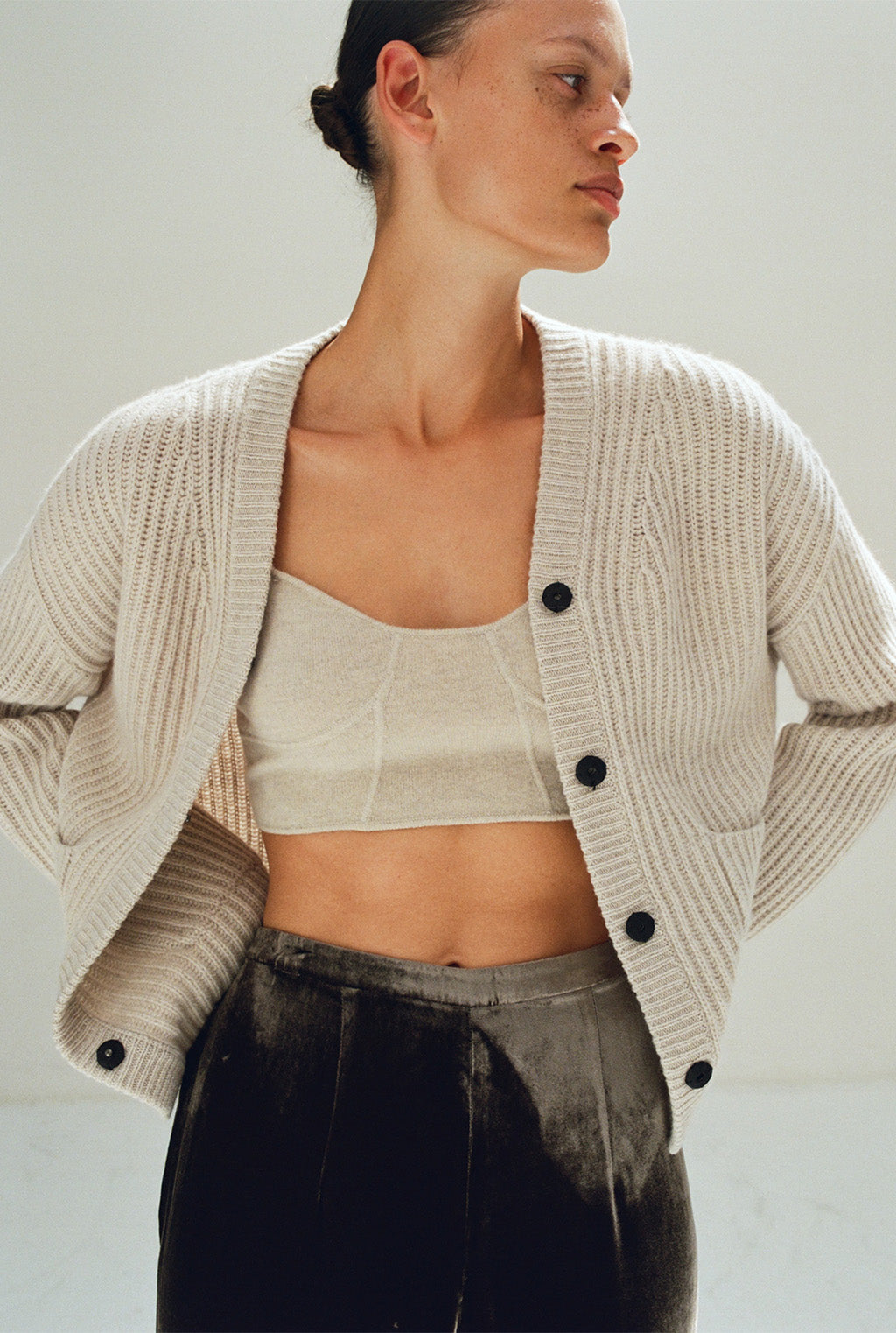 BRESIL cashmere cardigan