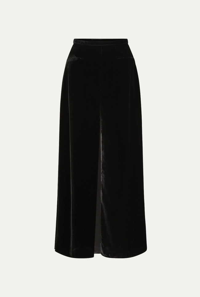 Velvet hot sale skirt pants
