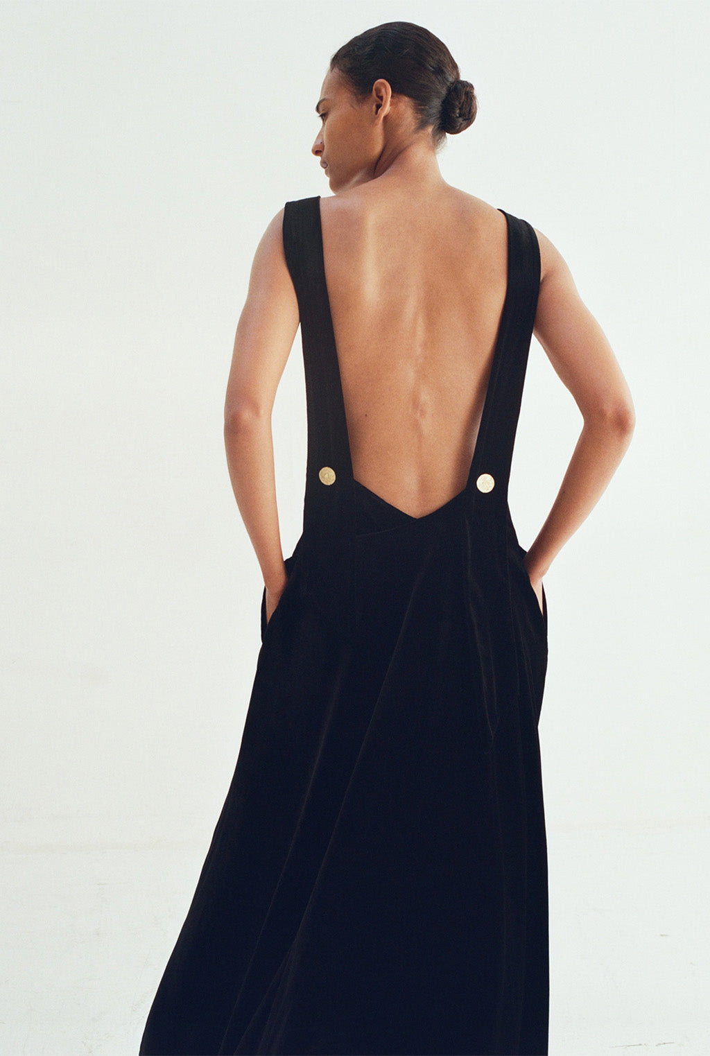 GRITTI velvet dress