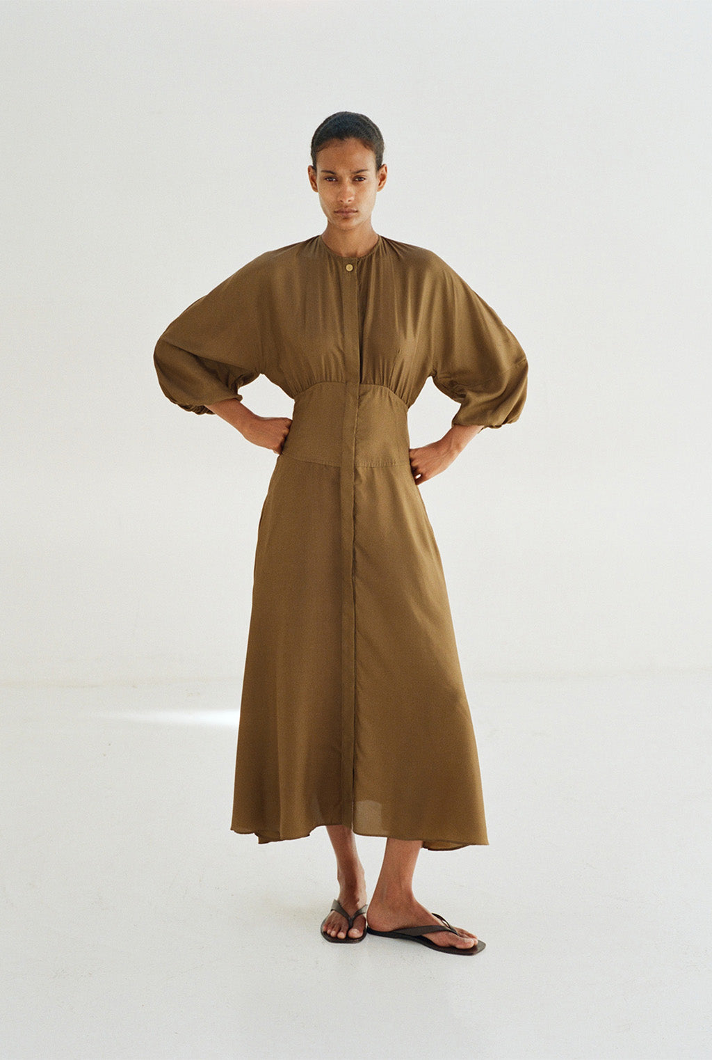 KARAMAY silk dress