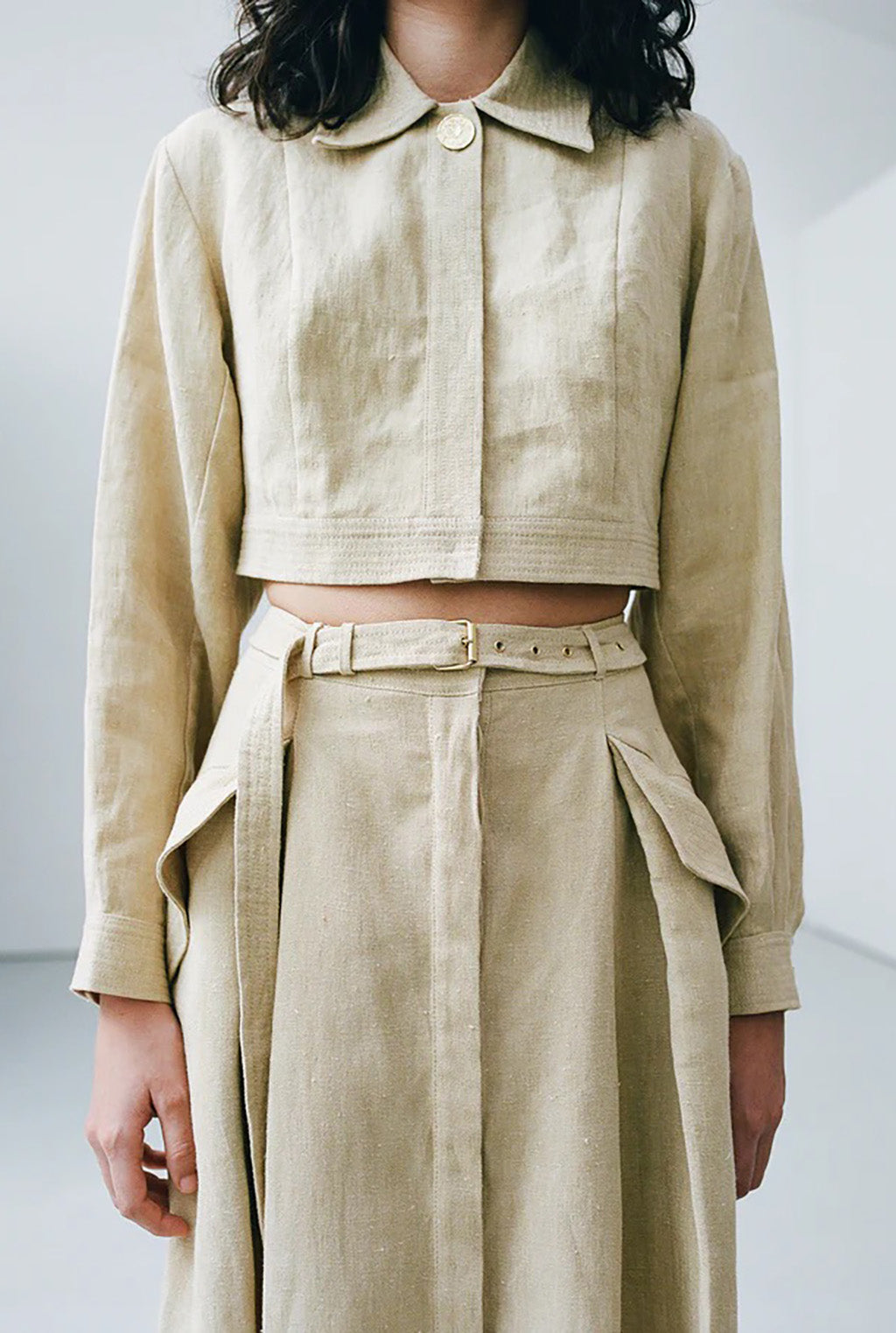 Karut linen skirt