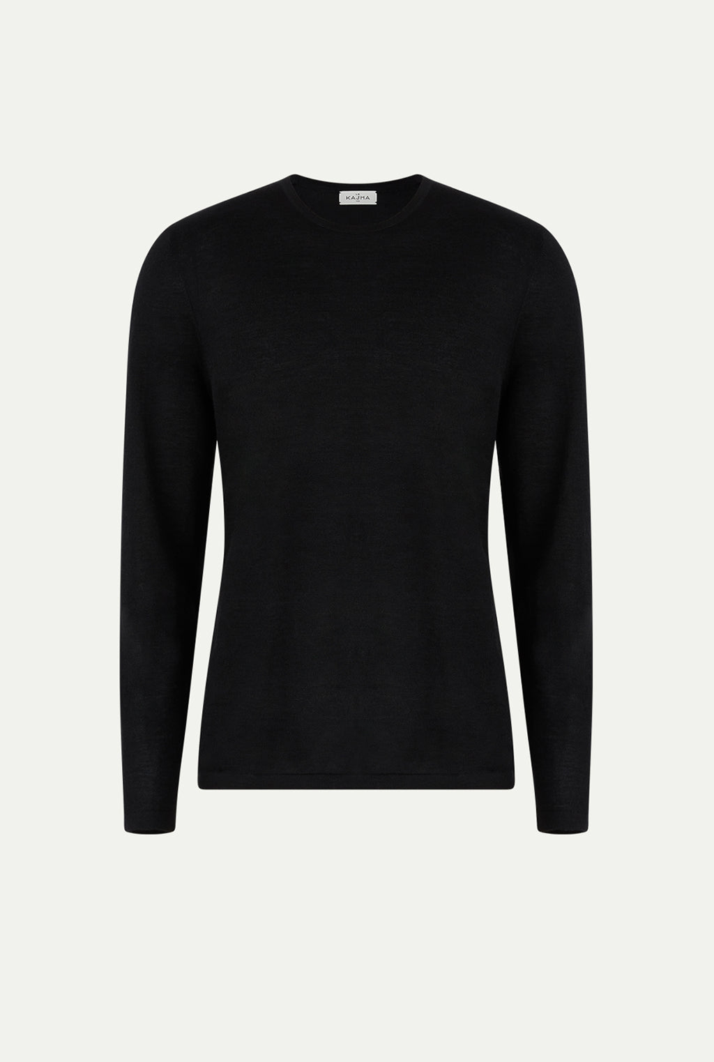 【日本入手困難】Long-sleeved cashmere and silk sweater Silk-Cashmere Shawl-Collar Sweater