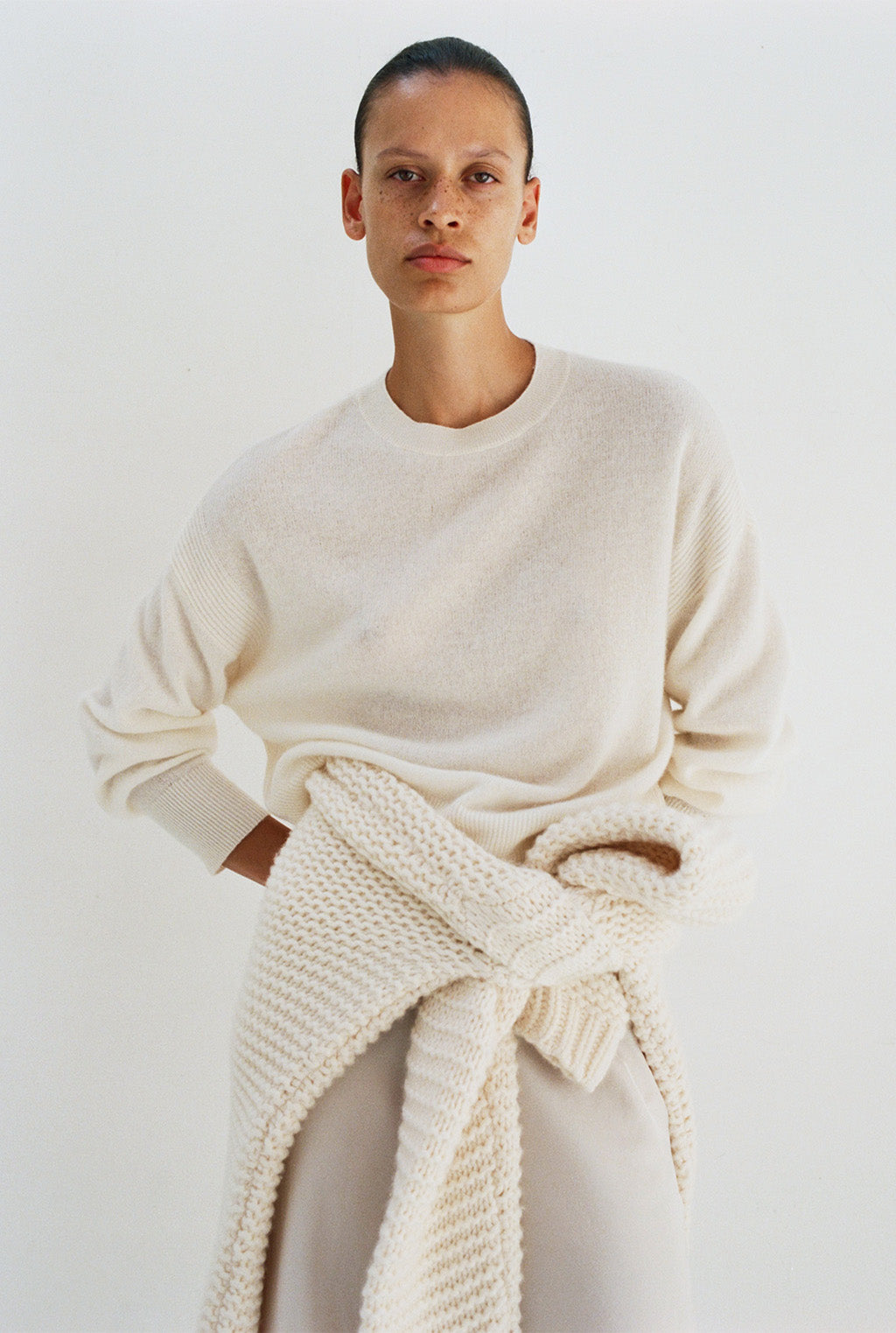 MODENAB brushed cashmere sweater