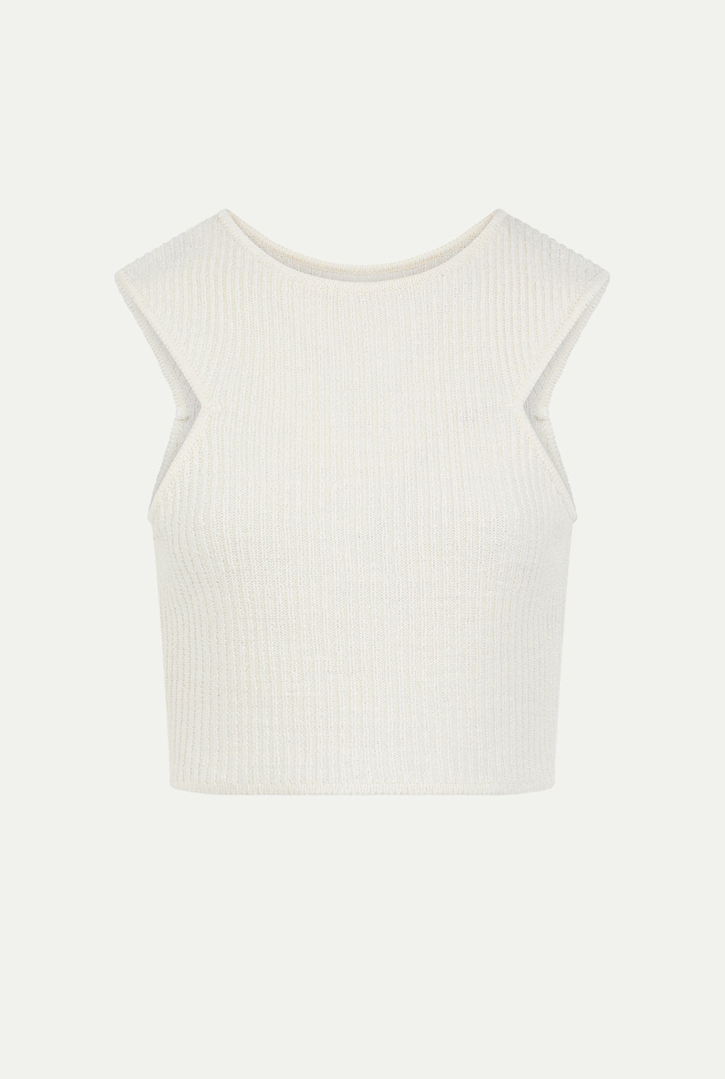 RAFI crochet linen top