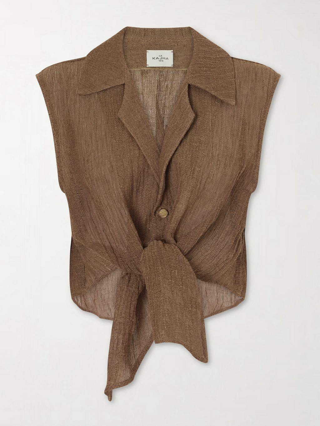 SANABOG linen top