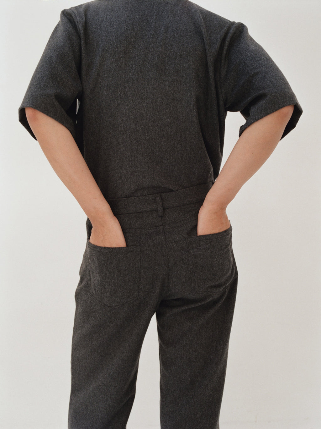 VICENCH cashmere woven pants