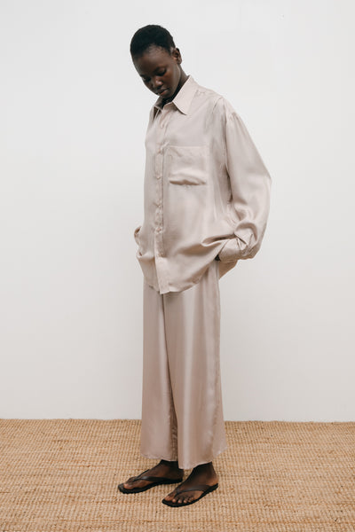 seya. HIGH GAUZE SILK SHIRT シルクシャツ le_kasha_LE_KASHA_57_849_grand