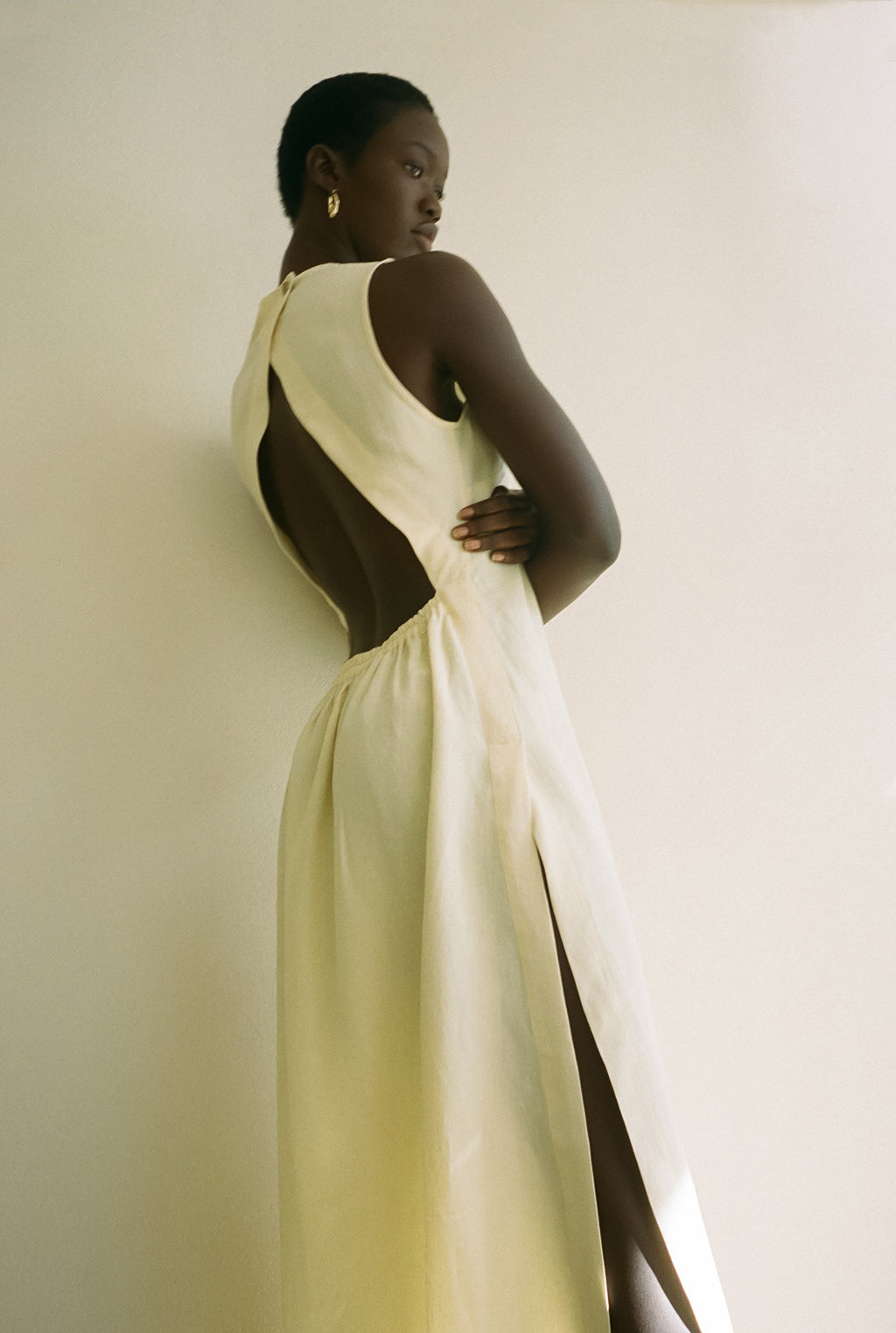 MARASSI linen dress