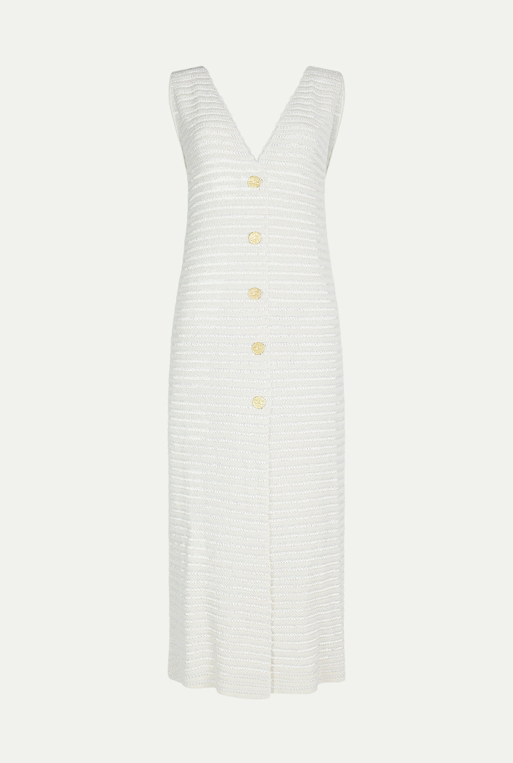 KERMA linen crochet dress
